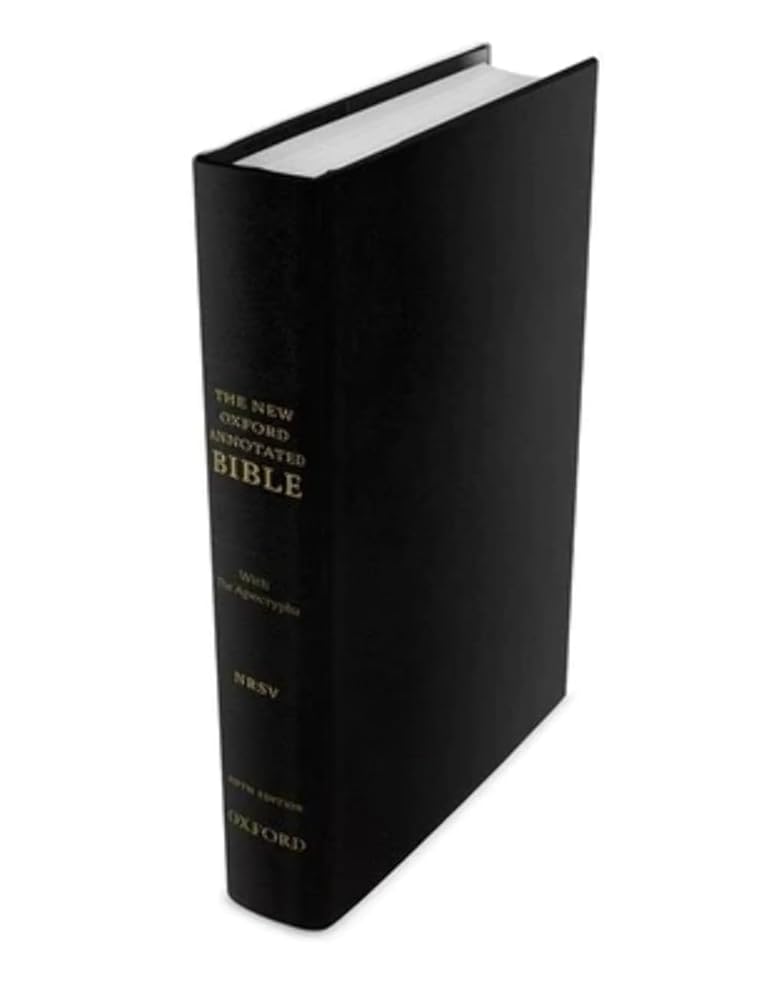The New Oxford Annotated Bible with Apocrypha: New Revised Standard Version cover image