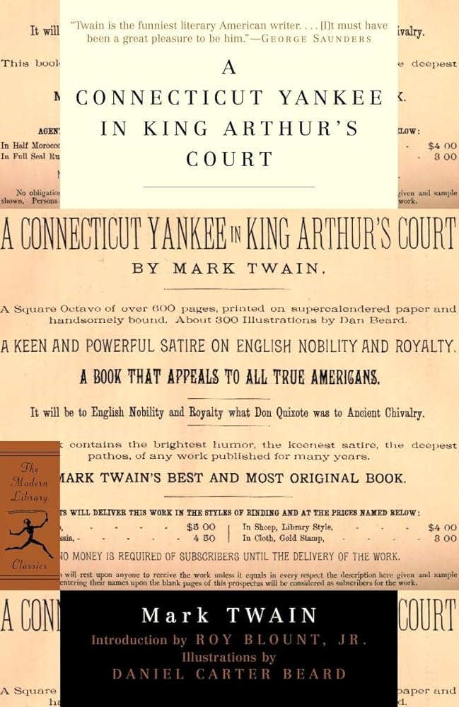 A Connecticut Yankee in King Arthur's Court (Modern Library Classics) cover image