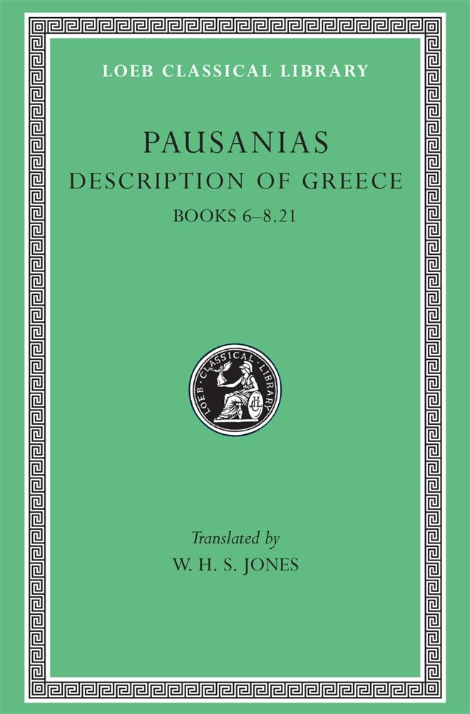 Description of Greece, Volume III: Books 6–8.21 cover image