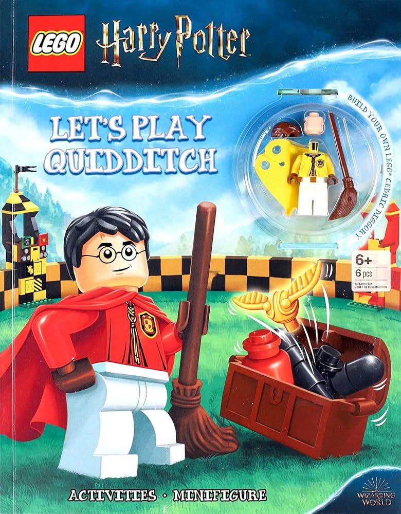 LEGO Harry Potter: Let's Play Quidditch! (Activity Book with Minifigure) cover image