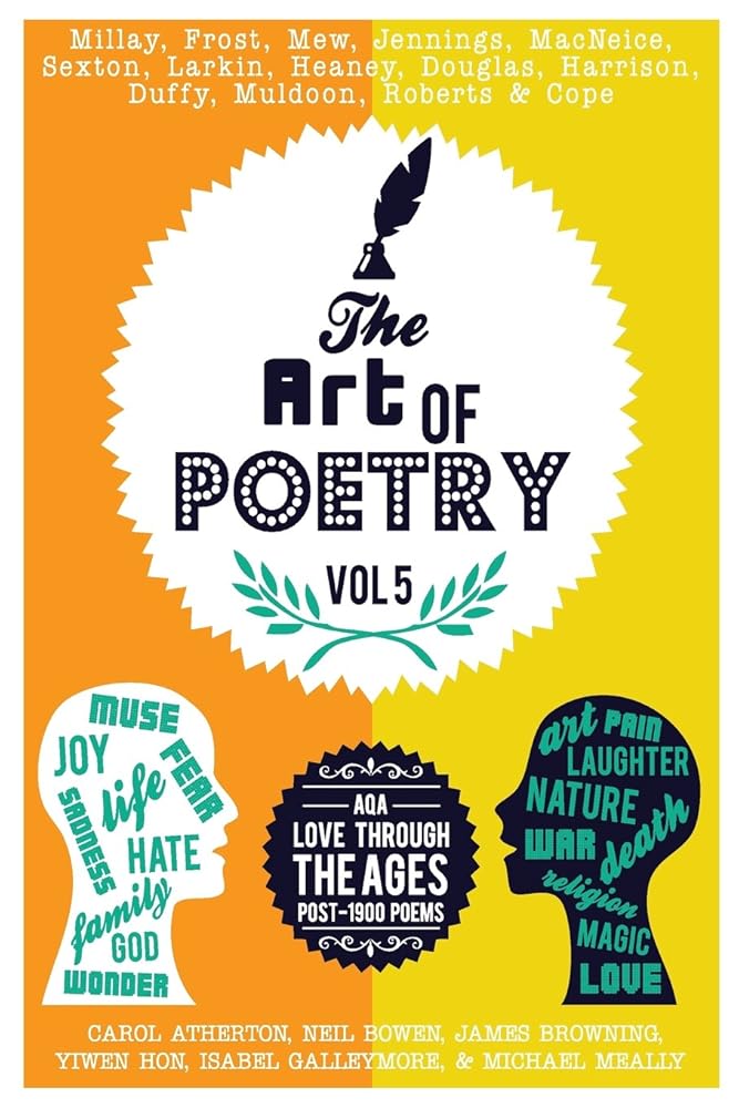 The Art of Poetry: AQA Love Poems Through the Ages, Post 1900 poems cover image