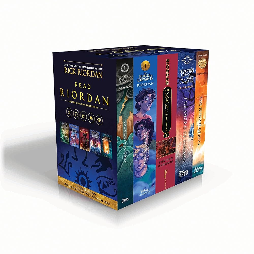 Read Riordan: Five-Book First-In-Series Paperback Box Set cover image
