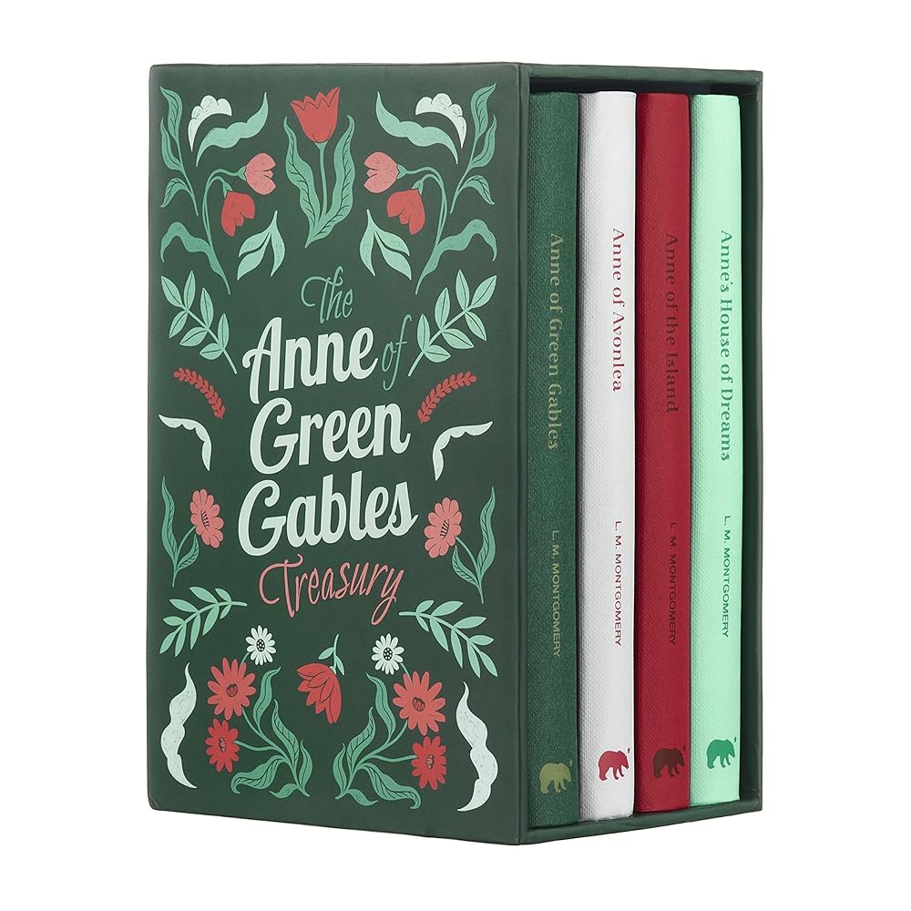The Anne of Green Gables Treasury: Deluxe 4-Book Hardcover Boxed Set (Arcturus Collector's Classics) cover image