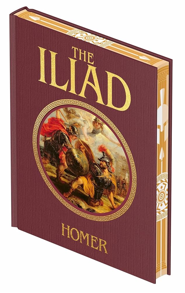 The Iliad: Sprayed Edge Gift Edition (Arcturus Decorative Classics) cover image