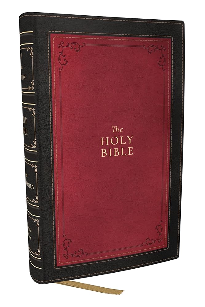 1611 KJV with Apocrypha, Black Leathersoft: Holy Bible cover image