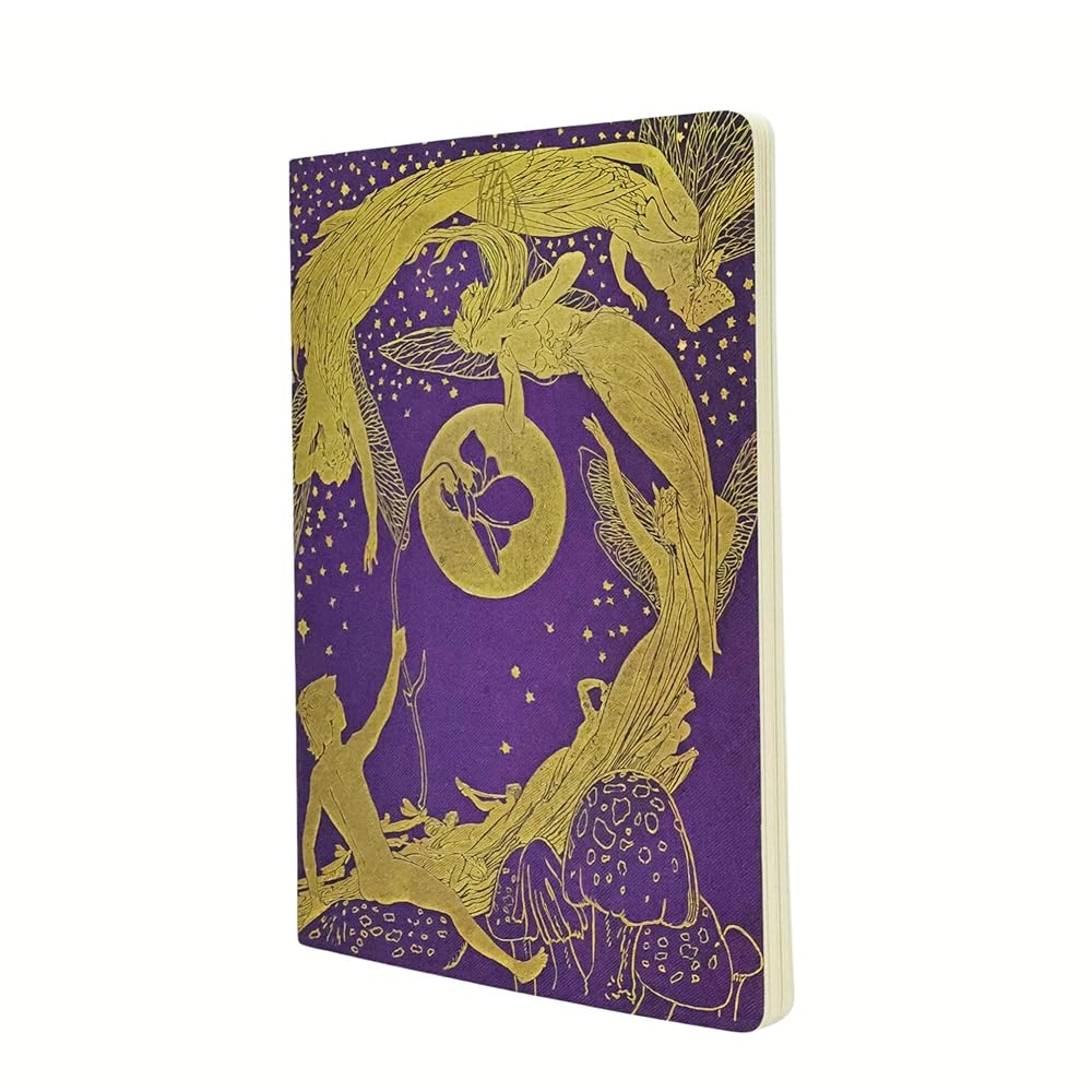 Violet Fairy A4 Unlined Softcover Cahier, 80pg, 100GSM by Paperblanks (Lang's Fairy Books) cover image