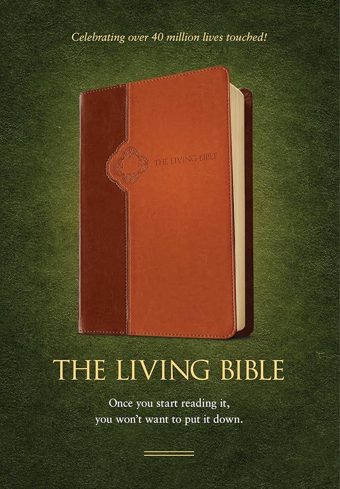 The Living Bible, TuTone (LeatherLike) cover image