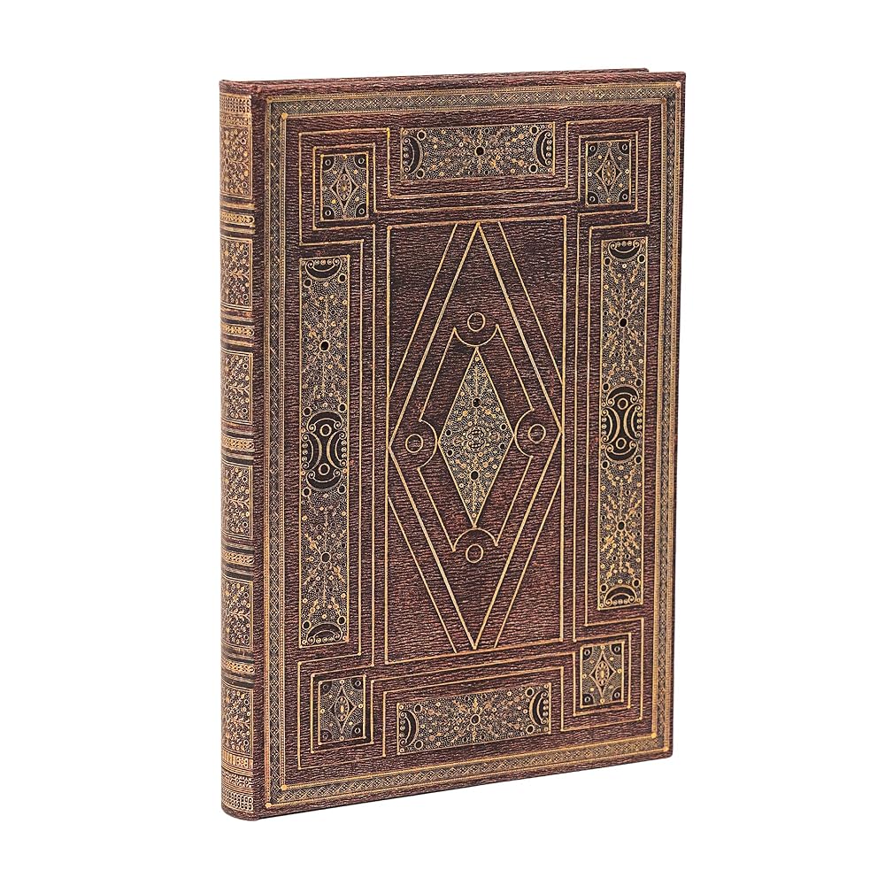 First Folio Midi Hardcover Address Book, 144pg, 120GSM by Paperblanks (Shakespeare's Library) cover image