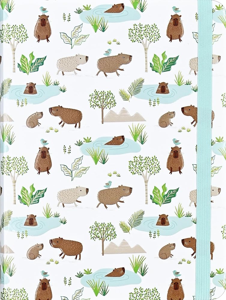 Capybara Life Journal (Diary, Notebook) cover image