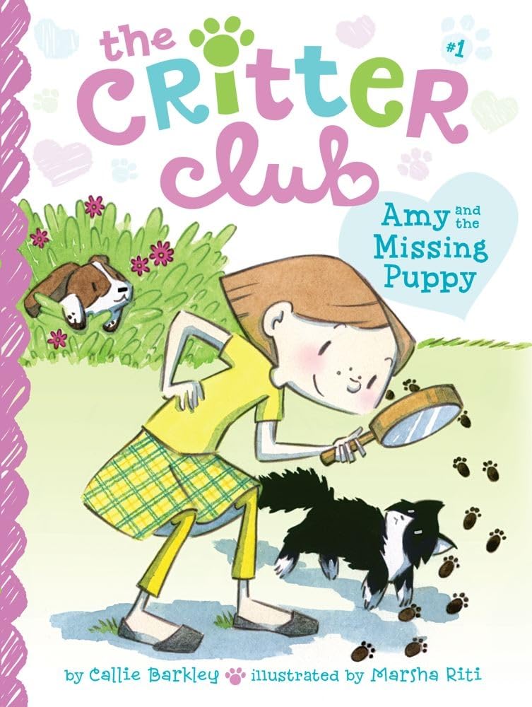 Amy and the Missing Puppy (1) (The Critter Club) cover image