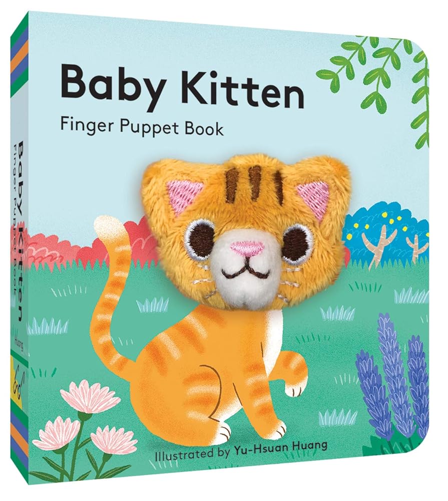 Baby Kitten: Finger Puppet Book: (Board Book with Plush Baby Cat, Best Baby Book for Newborns) (Baby Animal Finger Puppets, 20) cover image
