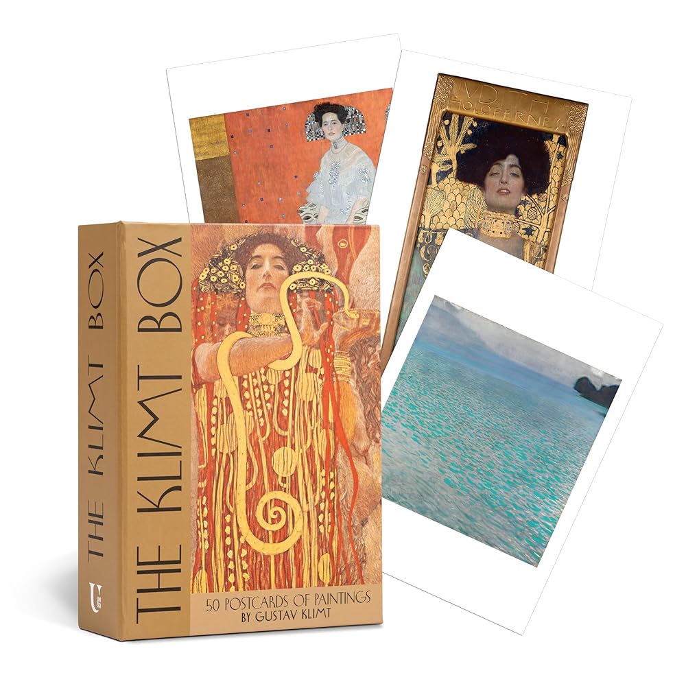 The Klimt Box: 50 Postcards of Paintings by Gustav Klimt cover image