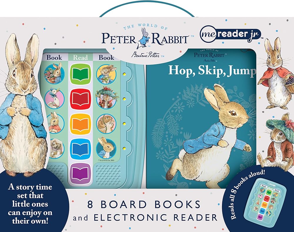 The World of Peter Rabbit - Beatrice Potter - Me Reader Jr. Electronic Reader and 8 Sound Book Library - PI Kid cover image