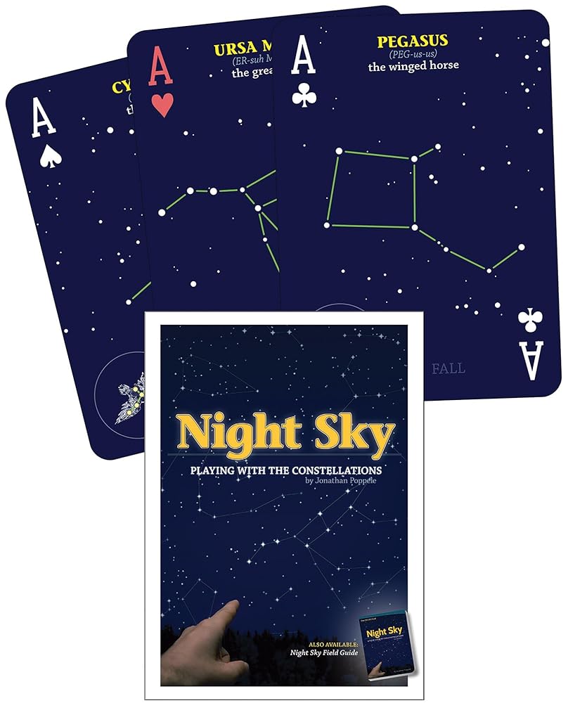 Night Sky Playing Cards: Playing with the Constellations cover image