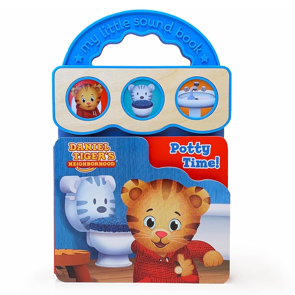 Daniel Tiger's Potty Time! Children's Toilet Training Sound Book for Daniel Tiger Fans ( ) cover image