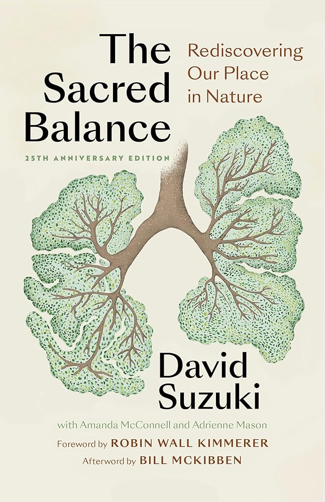The Sacred Balance, 25th anniversary edition: Rediscovering Our Place in Nature (Foreword by Robin Wall Kimmerer) cover image