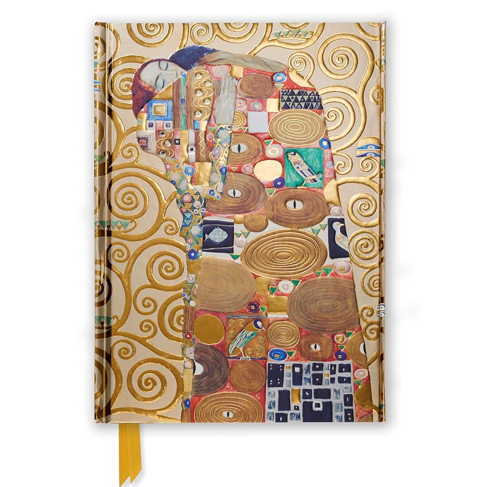 Gustav Klimt: Fulfilment (Foiled Journal) (51) (Flame Tree Notebooks) cover image