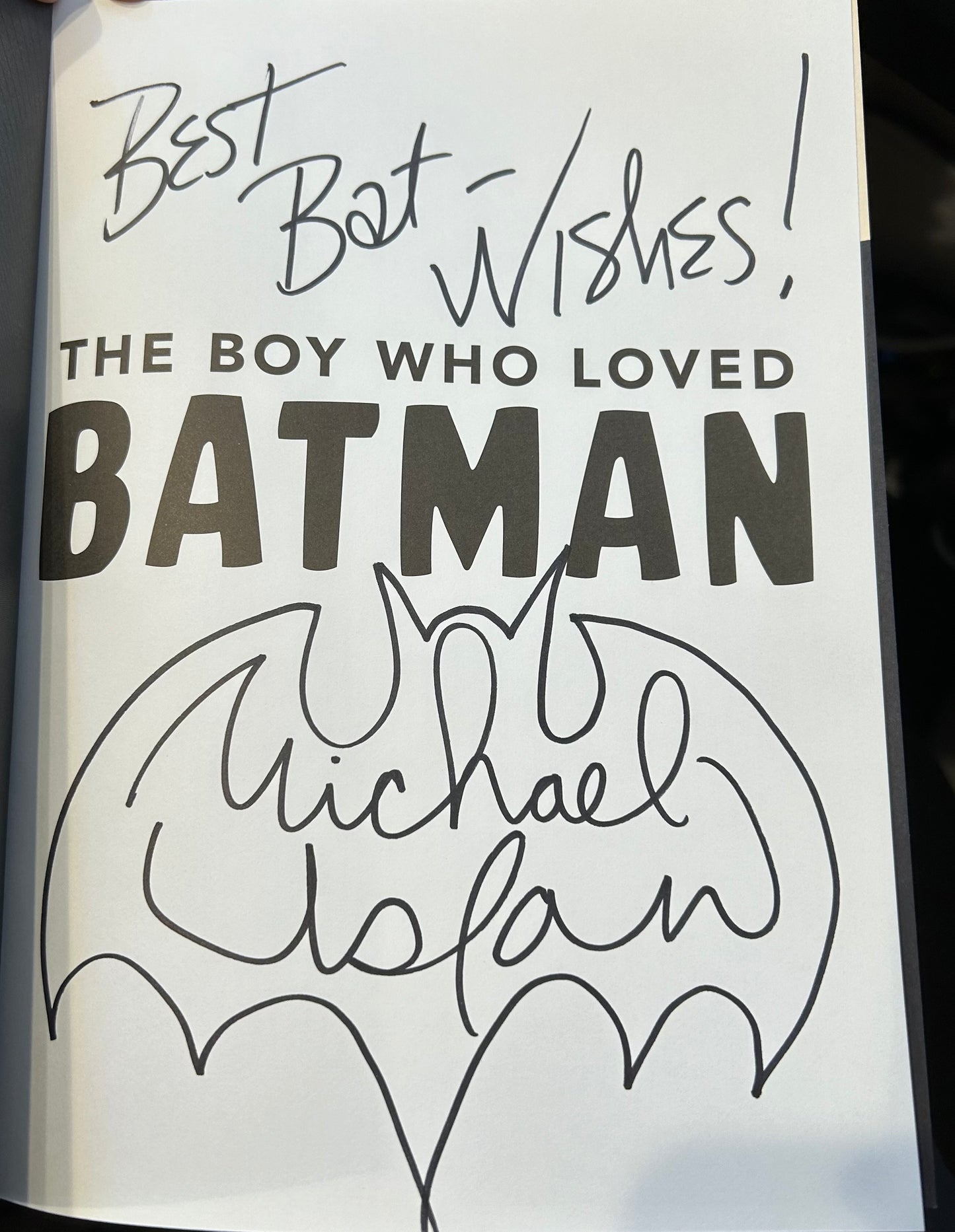 The Boy Who Loved Batman - Signed