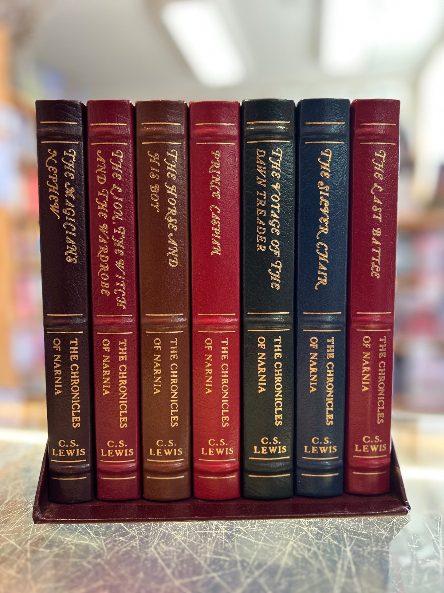 Easton Press Narnia set