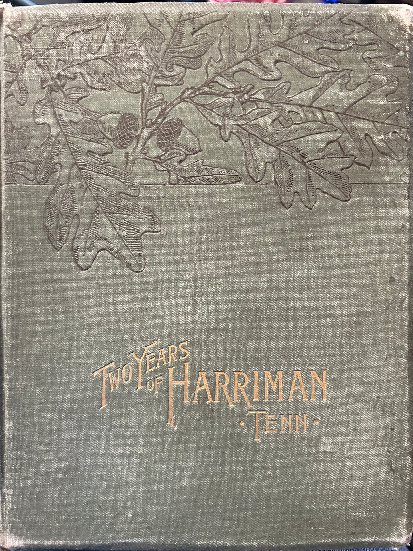 Two Years of Harriman Tenn