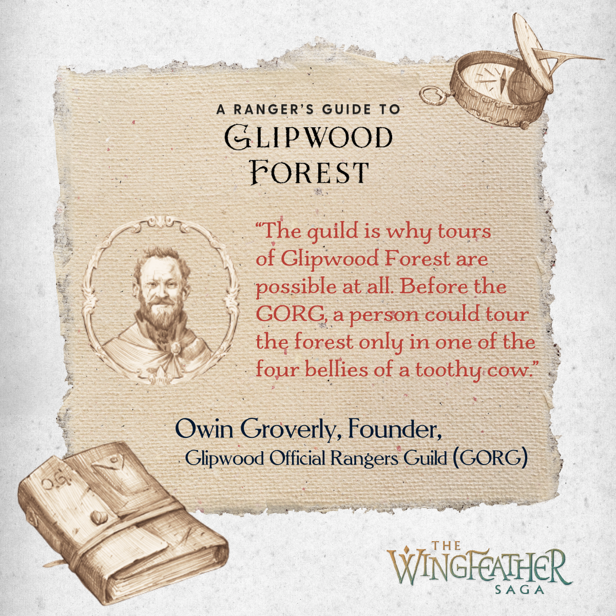 A Ranger's Guide to Glipwood Forest (The Wingfeather Saga) by Andrew Peterson