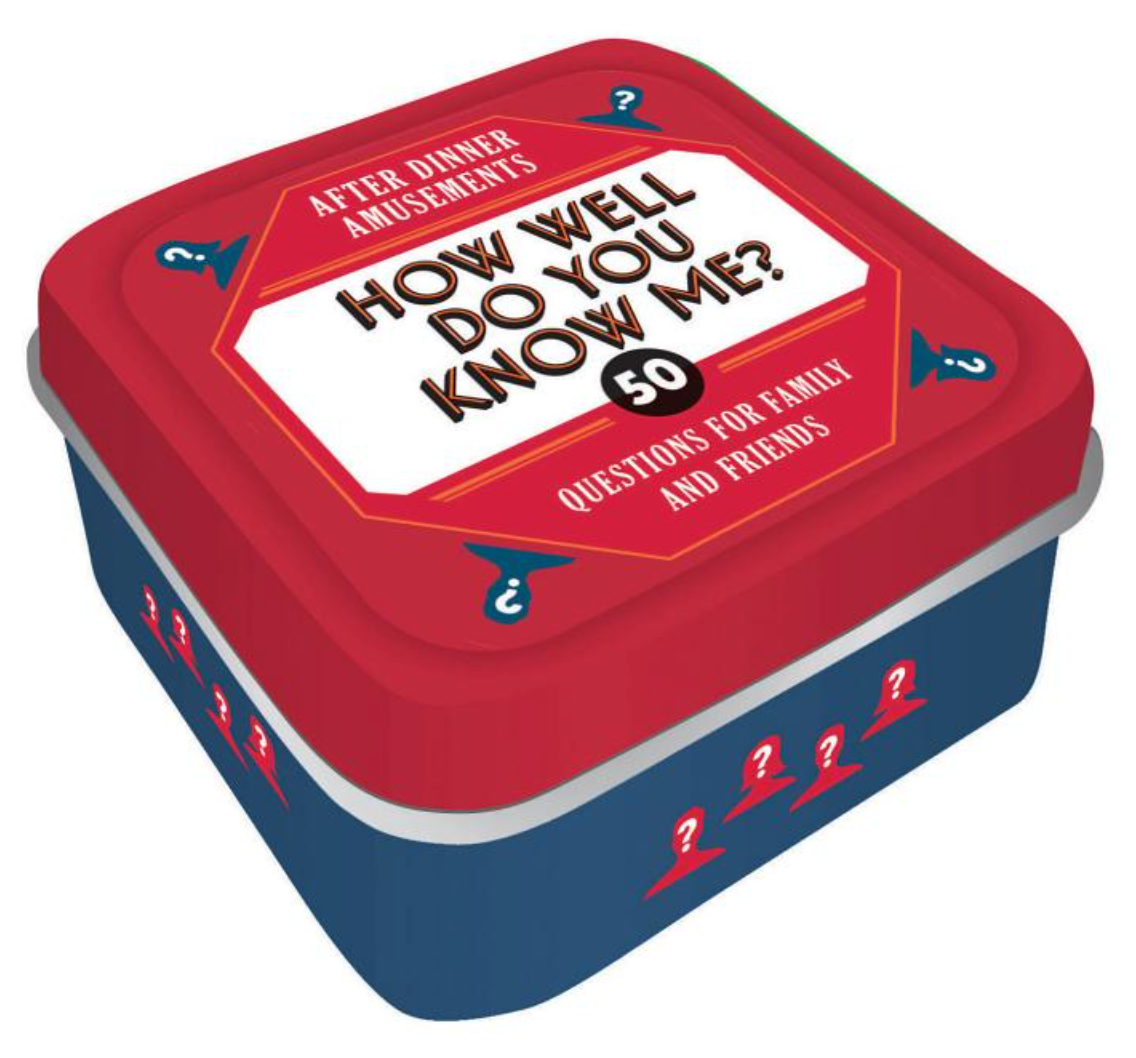 After Dinner Amusements: How Well Do You Know Me?: 50 Questions for Family and Friends