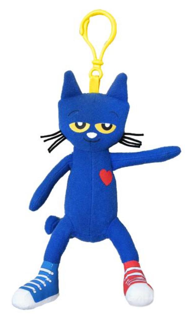 Pete the Cat Backpack Pull: 6.5"