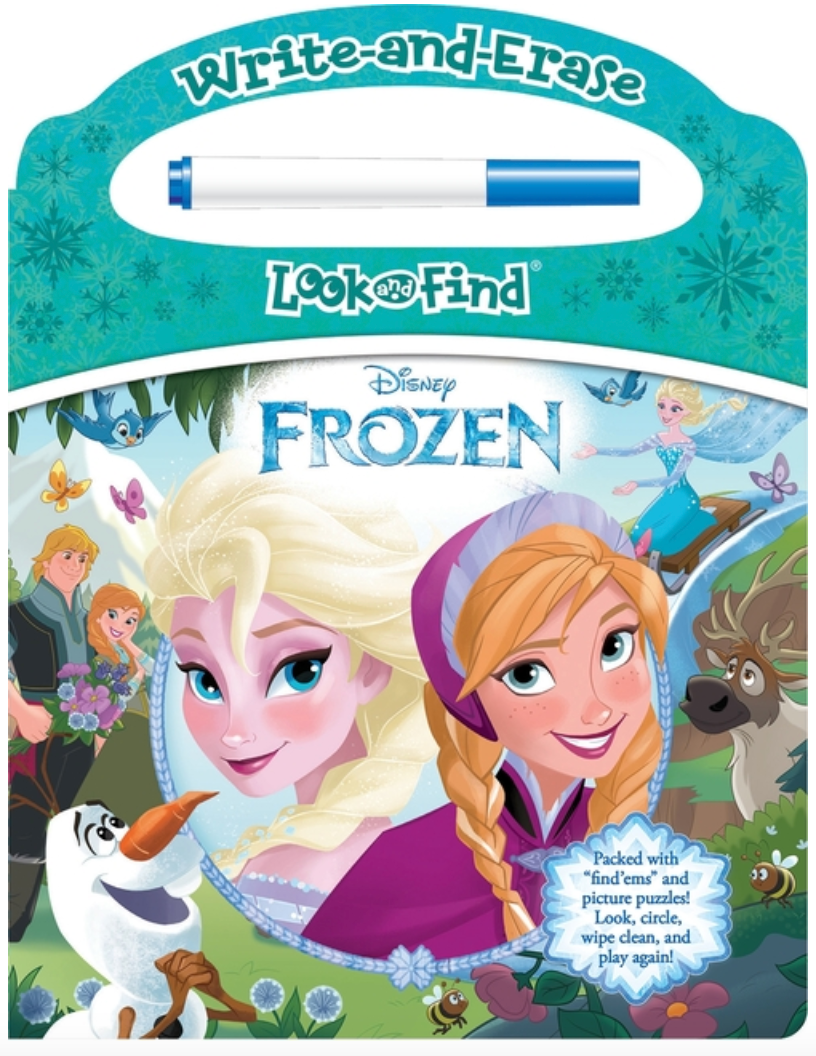 Disney Frozen: Write-And-Erase Look and Find