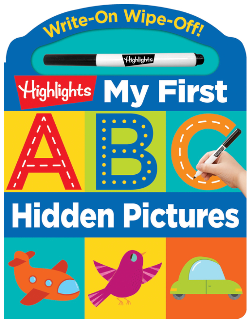 Write-On Wipe-Off My First ABC Hidden Pictures