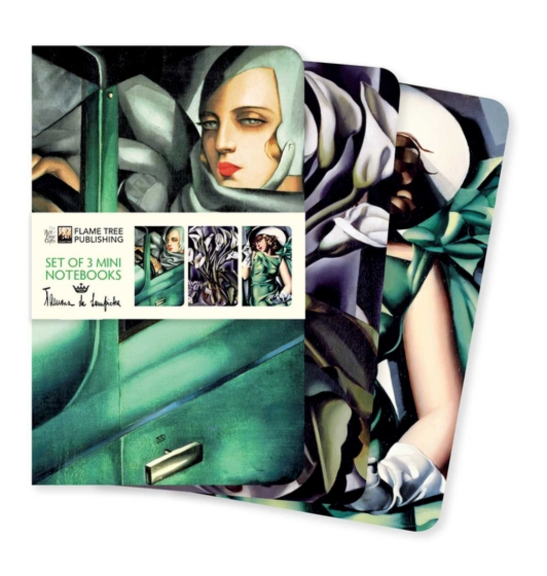 Tamara de Lempicka Set of 3 Mini Notebooks (Mini Notebook Collections)