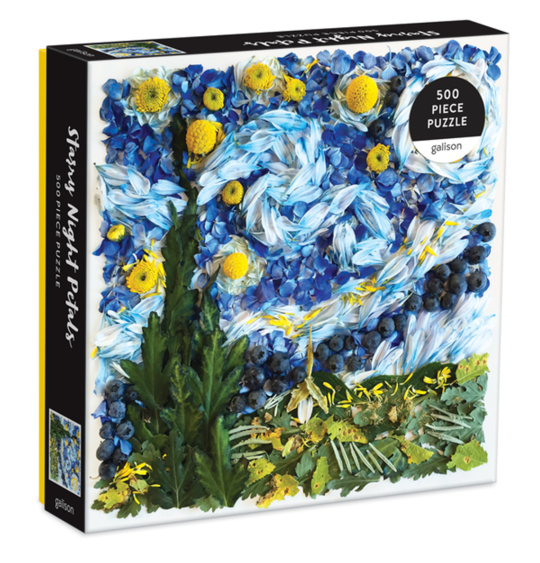 Starry Night Petals 500 Piece Puzzle
