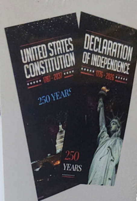 Pocket Declaration & Constitution - 250th Anniversary Edition
