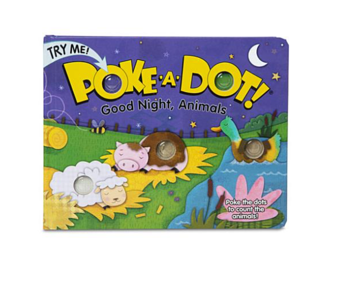 Poke-A-Dot: Goodnight, Animals