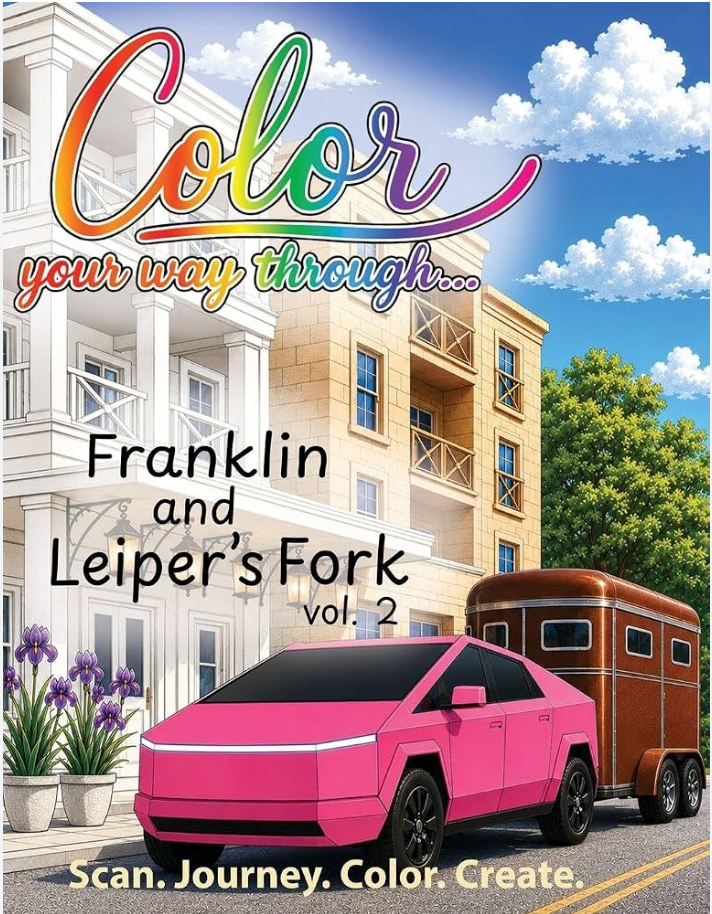 Color Your Way Through Franklin and Leiper's Fork Volume 2