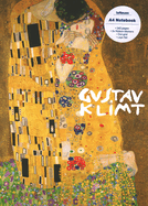 The Kiss, Gustav Klimt A4 Notebook