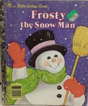 Frosty The Snowman Golden Book