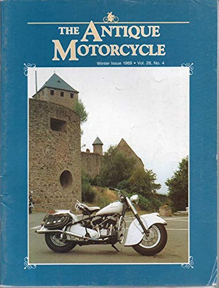 The Antique Motorcycle - Winter Issue 1989, Vol. 28, No.4