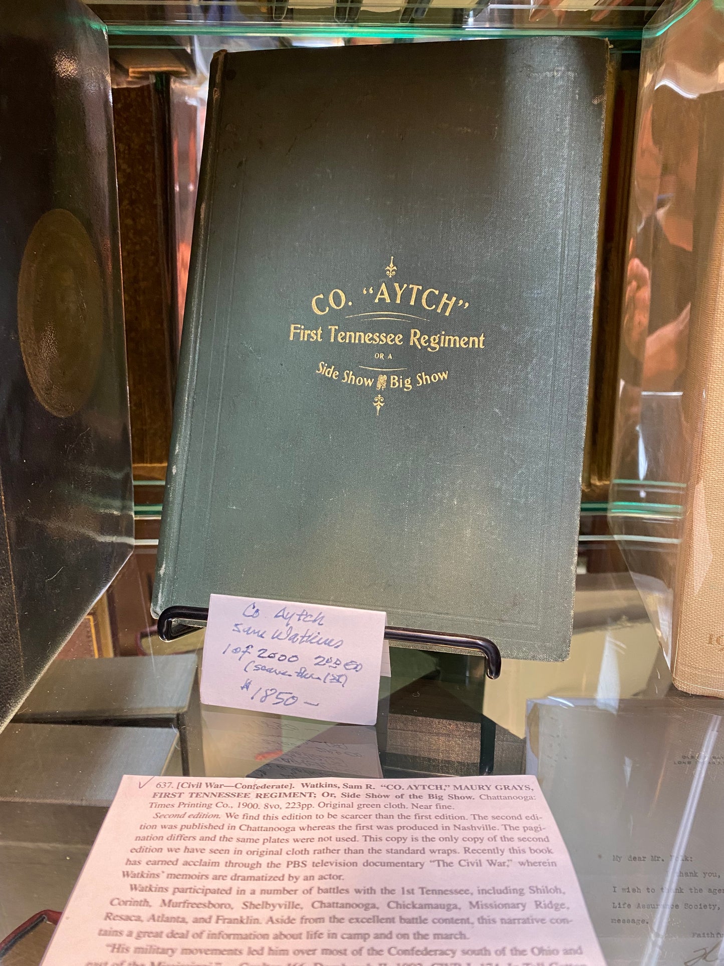 Co. Aytch 2nd Edition