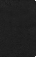 CSB Large Print Personal Size Reference Bible, Black LeatherTouch, Indexed