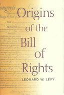Origins of the Bill of Rights
