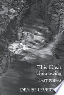This Great Unknowing