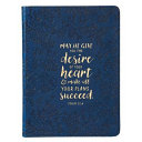Handy Sixed Faux Leather Journal Blue