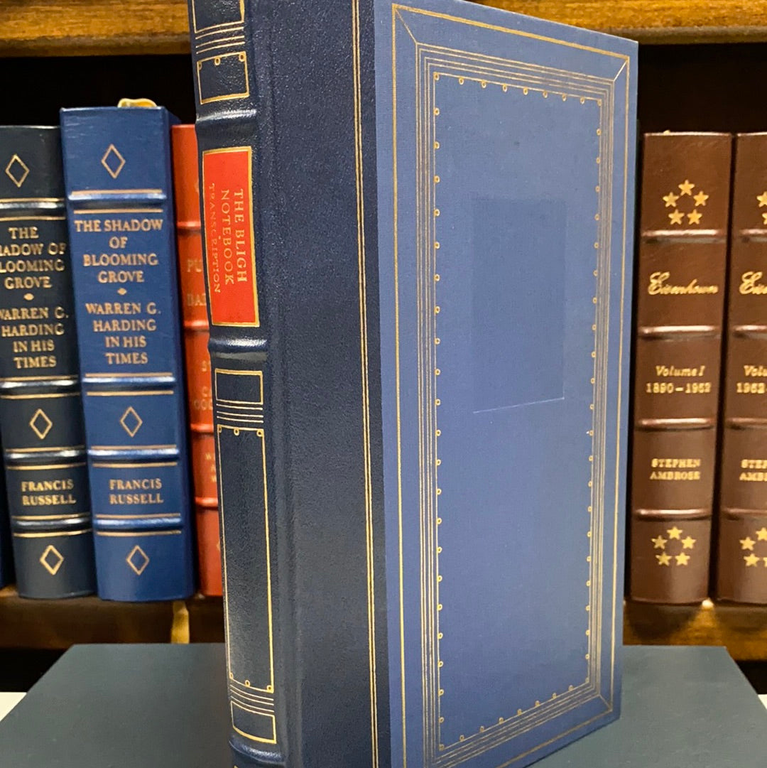 THE BLIGH NOTEBOOK - 'Rough account- Lieutenant Wm Bligh's voyage in the Bounty's Launch from the ship to Tofua and from thence to Timor' - 28 April to 14 June 1789 - With a draft list of the Bounty mutineers