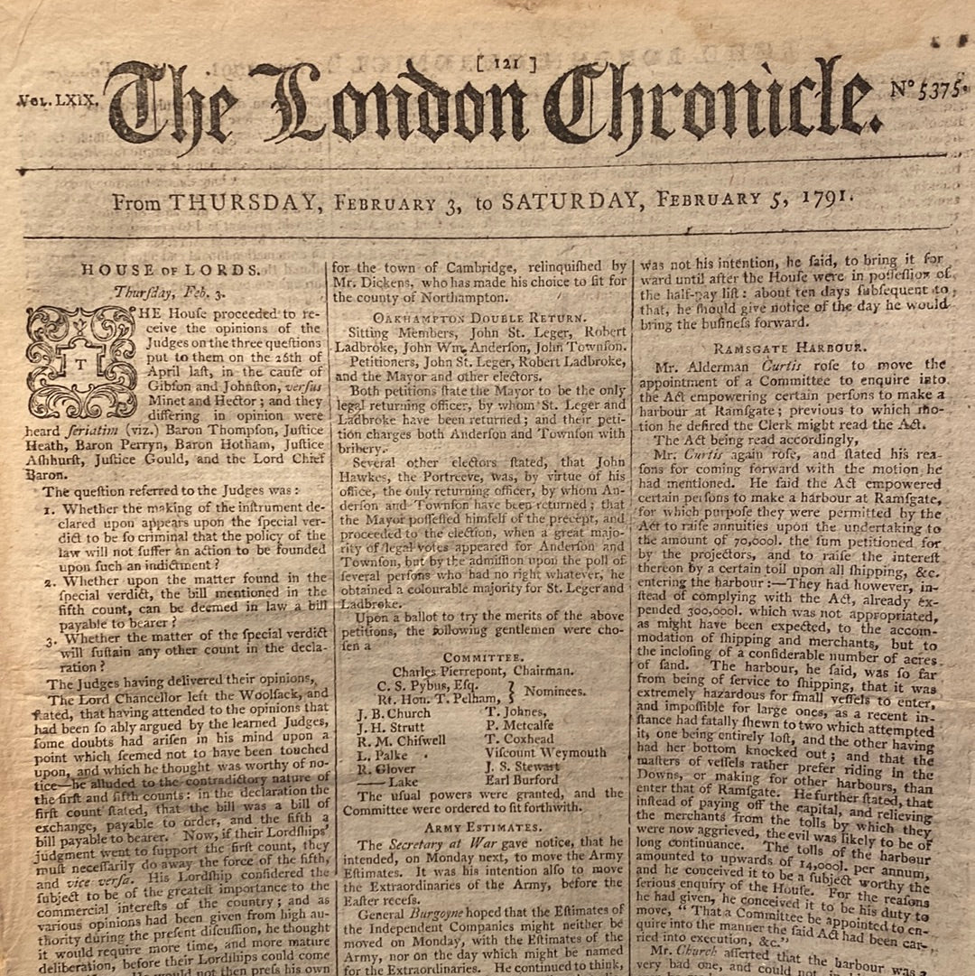 The London Chronicle #5375