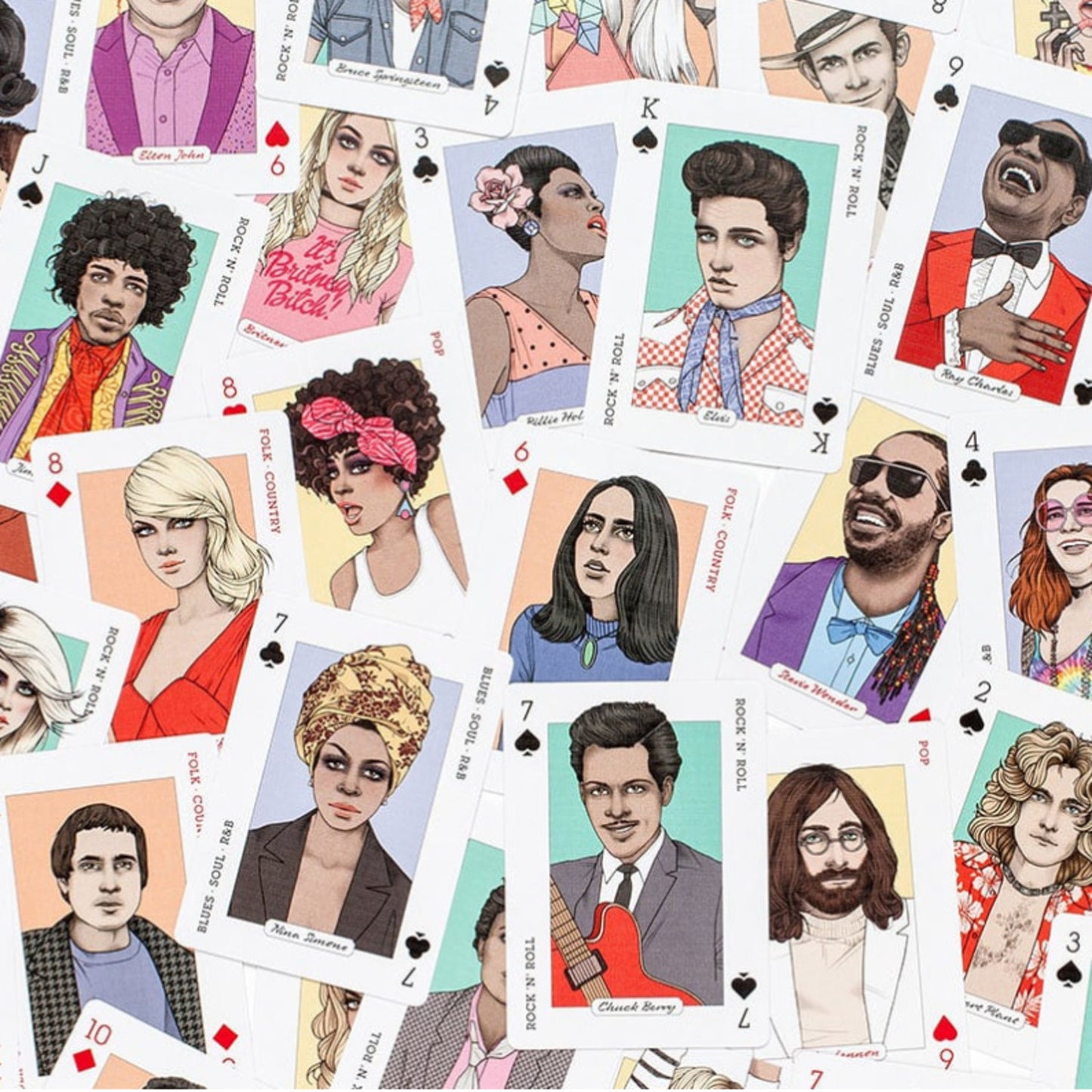 Music Genius Playing Cards