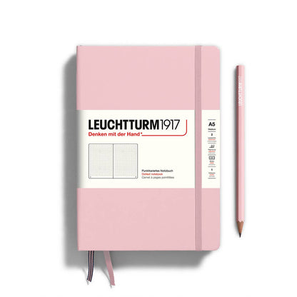 Notebooks - Medium (A5): Port red / Hardcover / Squared