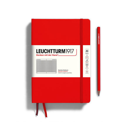Notebooks - Medium (A5): Black / Hardcover / Plain