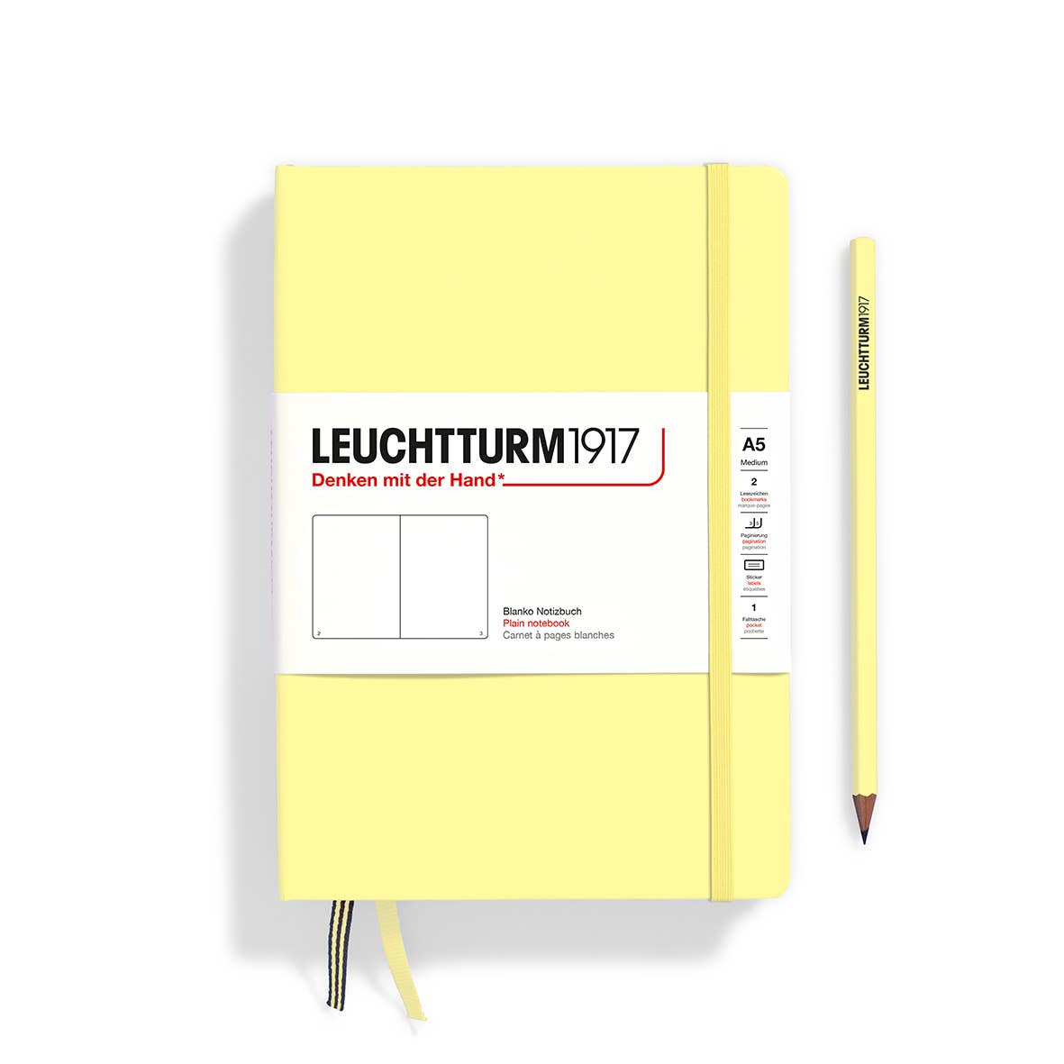 Notebooks - Medium (A5): Dotted / Hardcover / Rising Sun