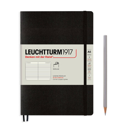 Notebooks - Medium (A5): Dotted / Hardcover / Sage