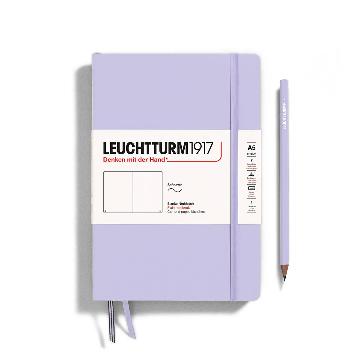 Notebooks - Medium (A5): Dotted / Hardcover / Rising Sun